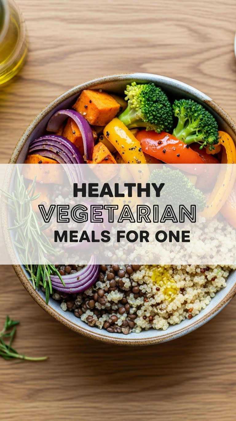 Healthy Vegetarian Meals For One