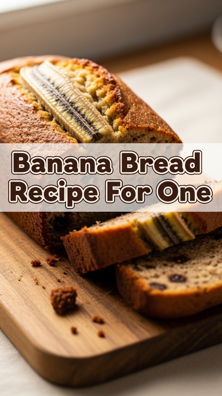 Banana Bread Recipe For One