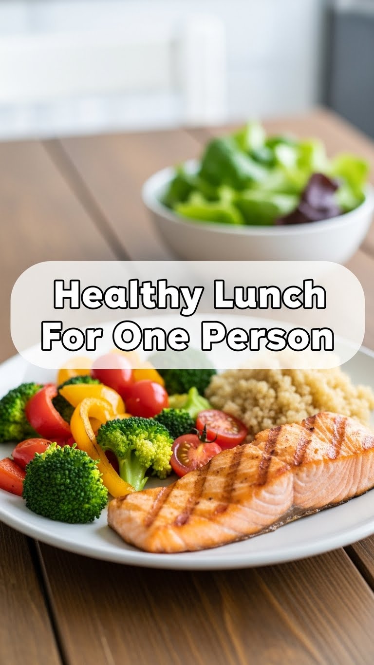 Healthy Lunch For One Person
