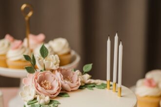 One Tier Birthday Cake For Women