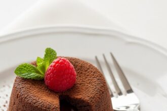 Chocolate Cake For One Person
