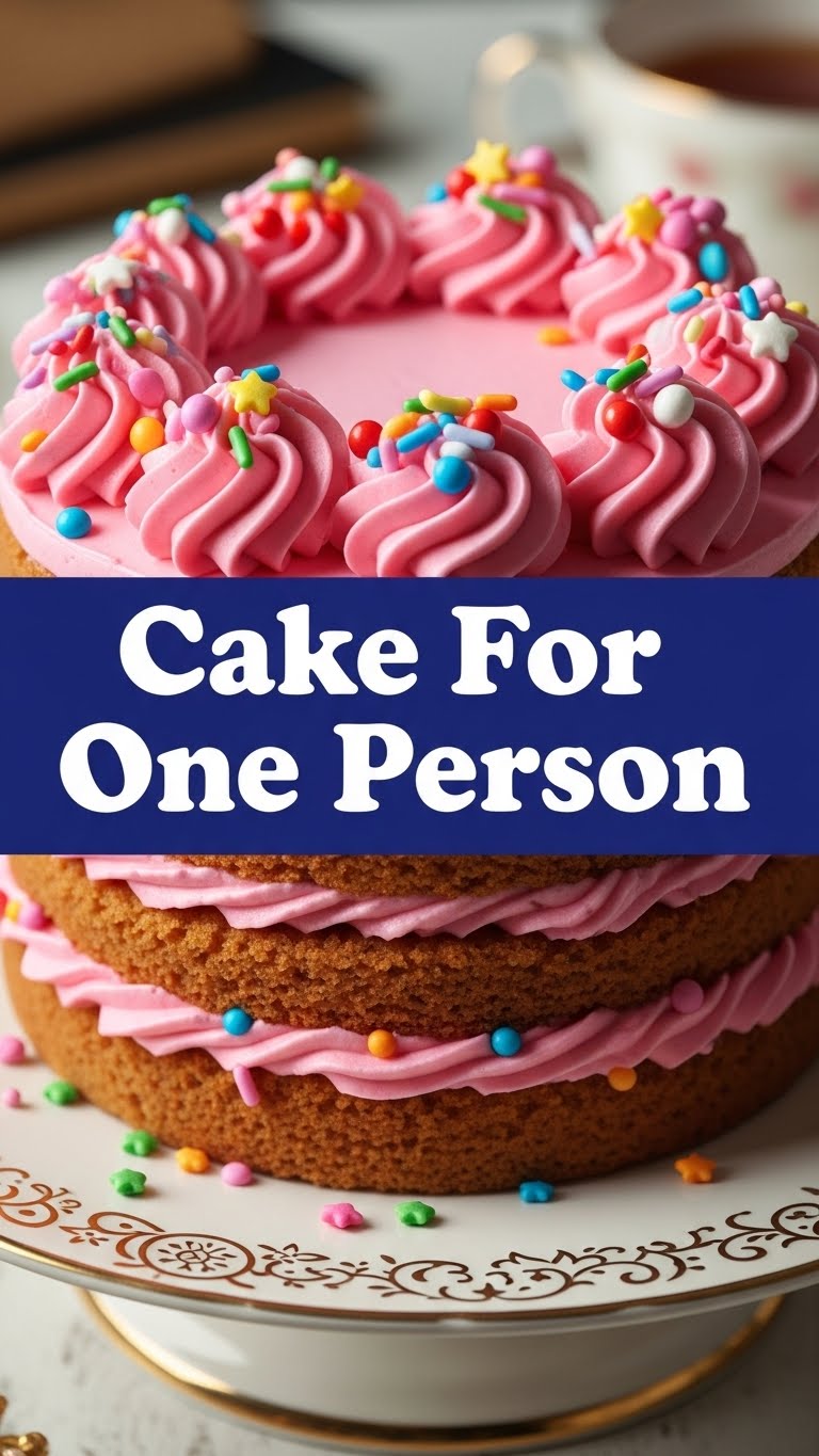 Cake For One Person