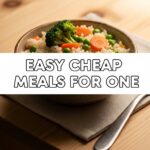 Easy Cheap Meals For One