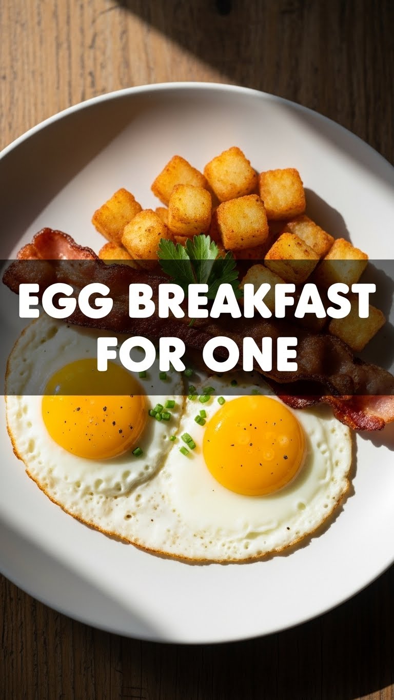 Egg Breakfast For One
