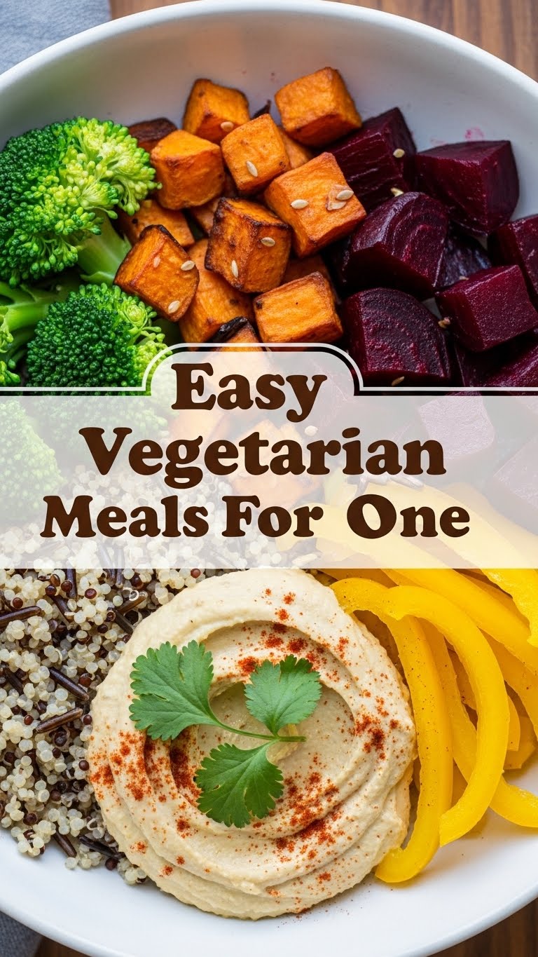 Easy Vegetarian Meals For One