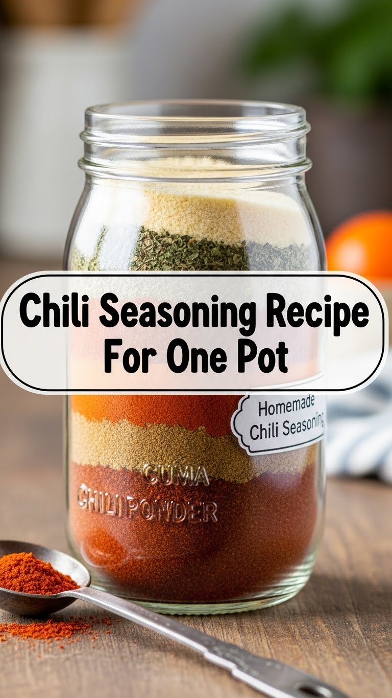Chili Seasoning Recipe For One Pot