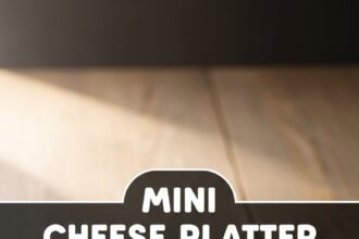 Mini Cheese Platter For One