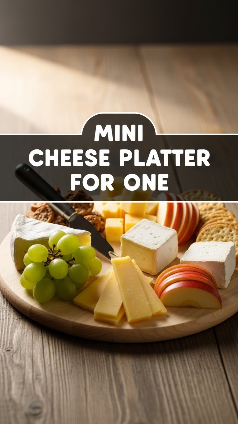 Mini Cheese Platter For One