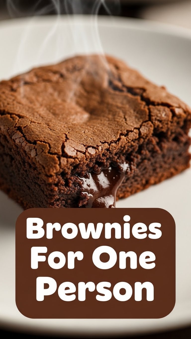 Brownies For One Person
