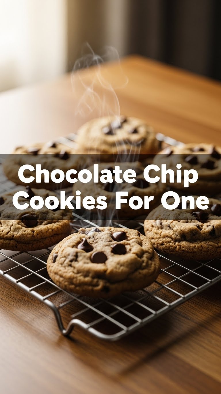 Chocolate Chip Cookies For One
