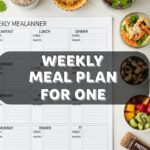 Weekly Meal Plan For One