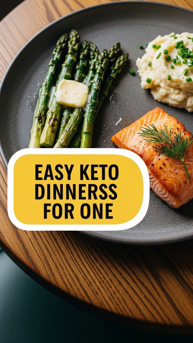 Easy Keto Dinners For One