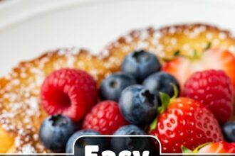 Easy French Toast For One