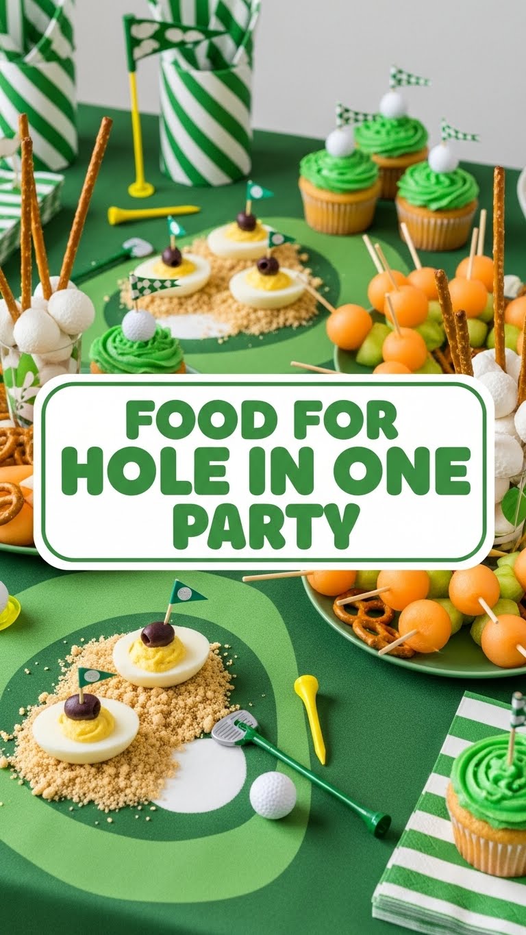 Food For Hole In One Party