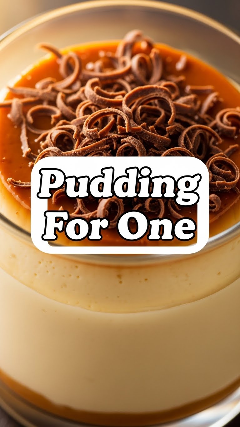 Pudding For One
