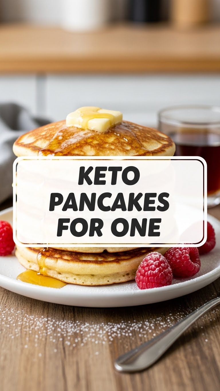 Keto Pancakes For One