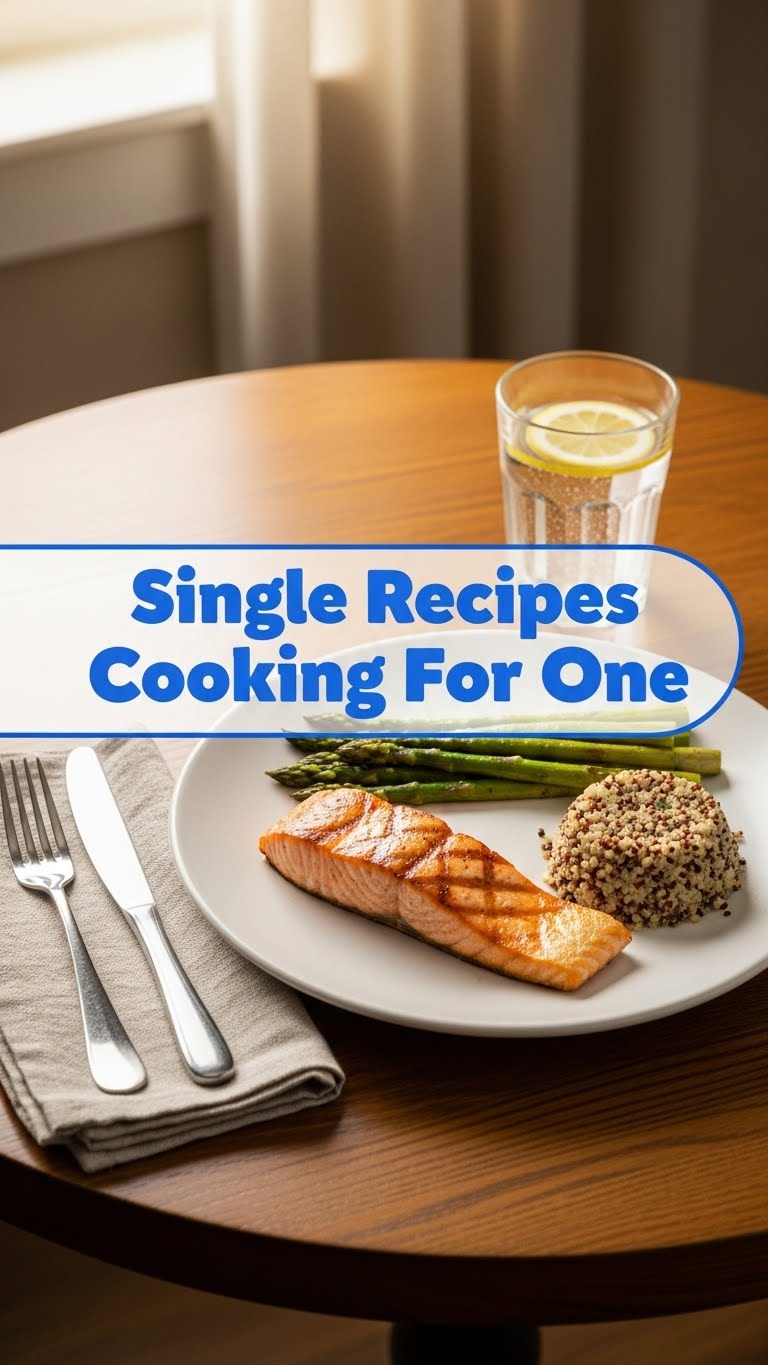 Single Recipes Cooking For One