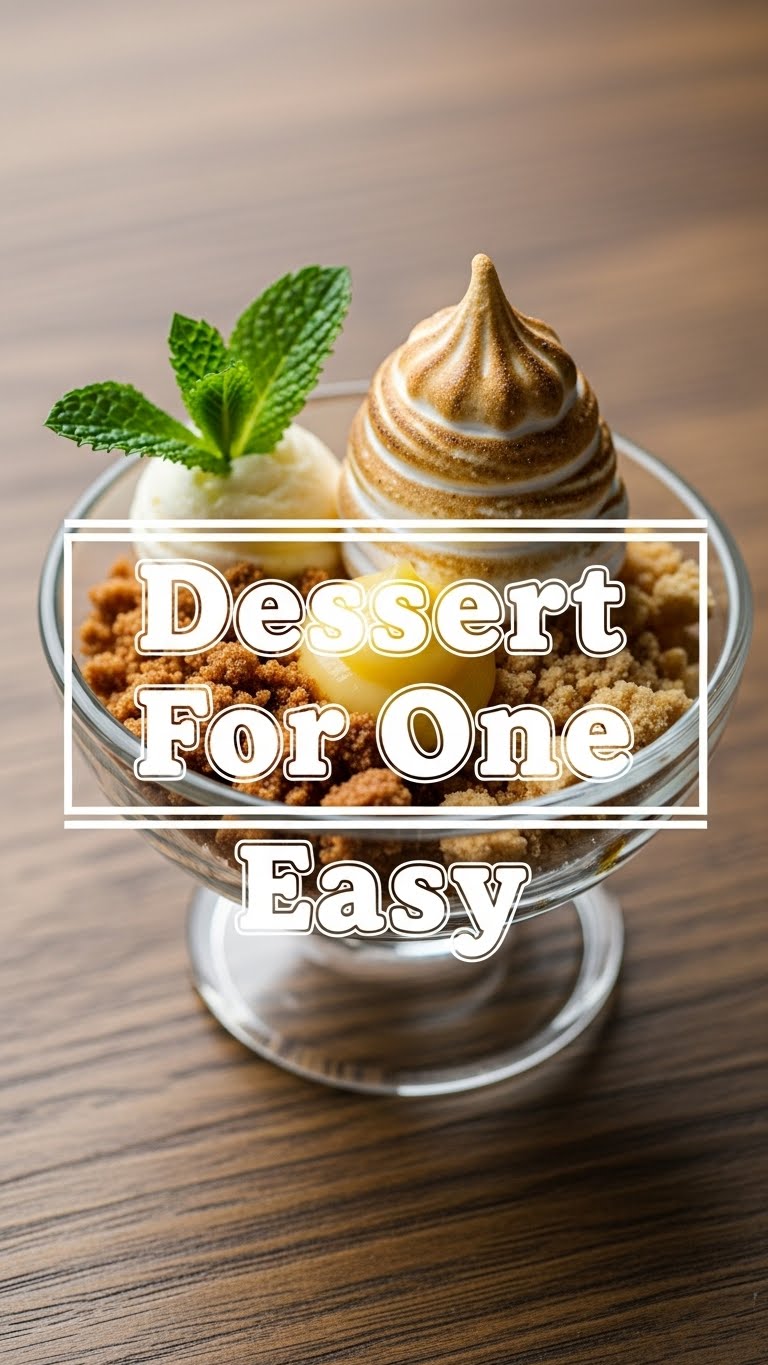 Dessert For One Easy