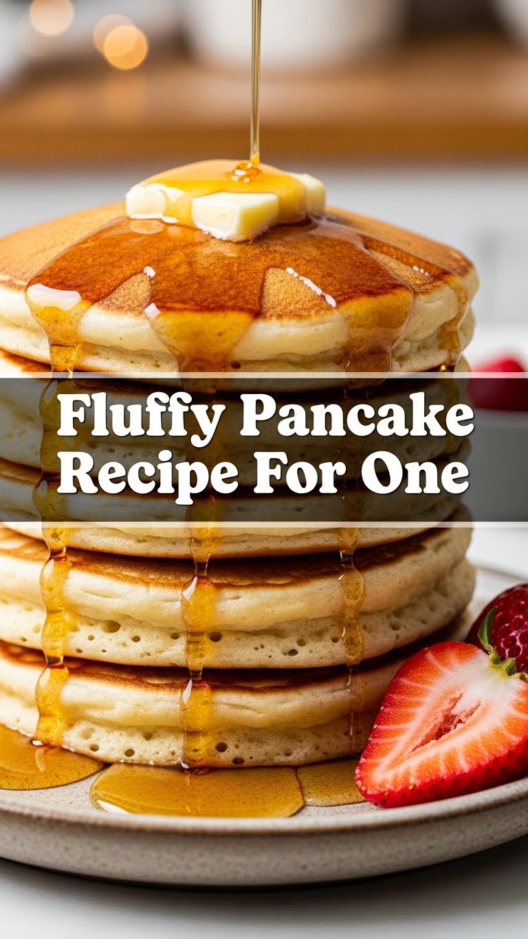 Fluffy Pancake Recipe For One