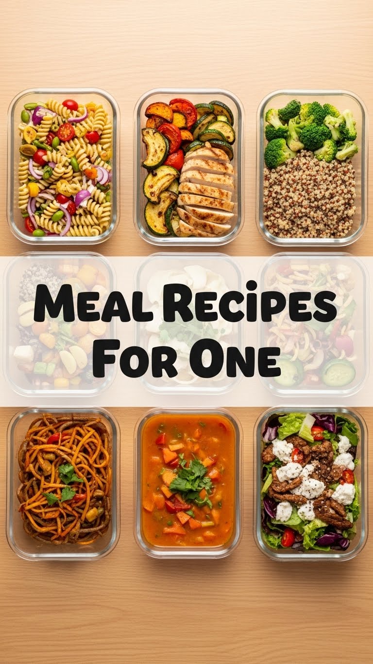 Meal Recipes For One
