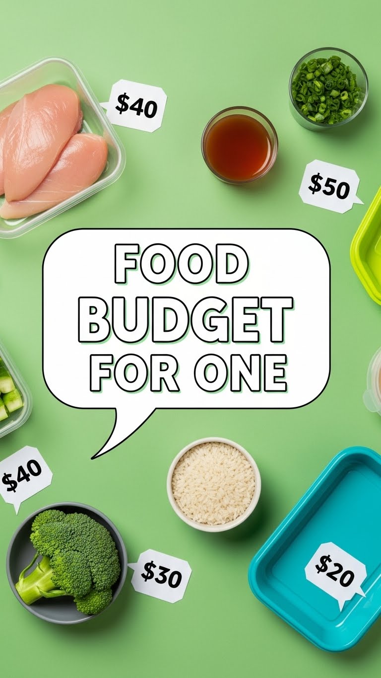 Food Budget For One