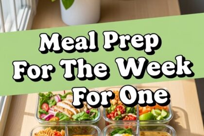 Meal Prep For The Week For One