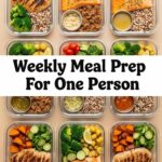 Weekly Meal Prep For One Person