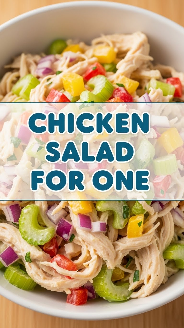 Chicken Salad For One