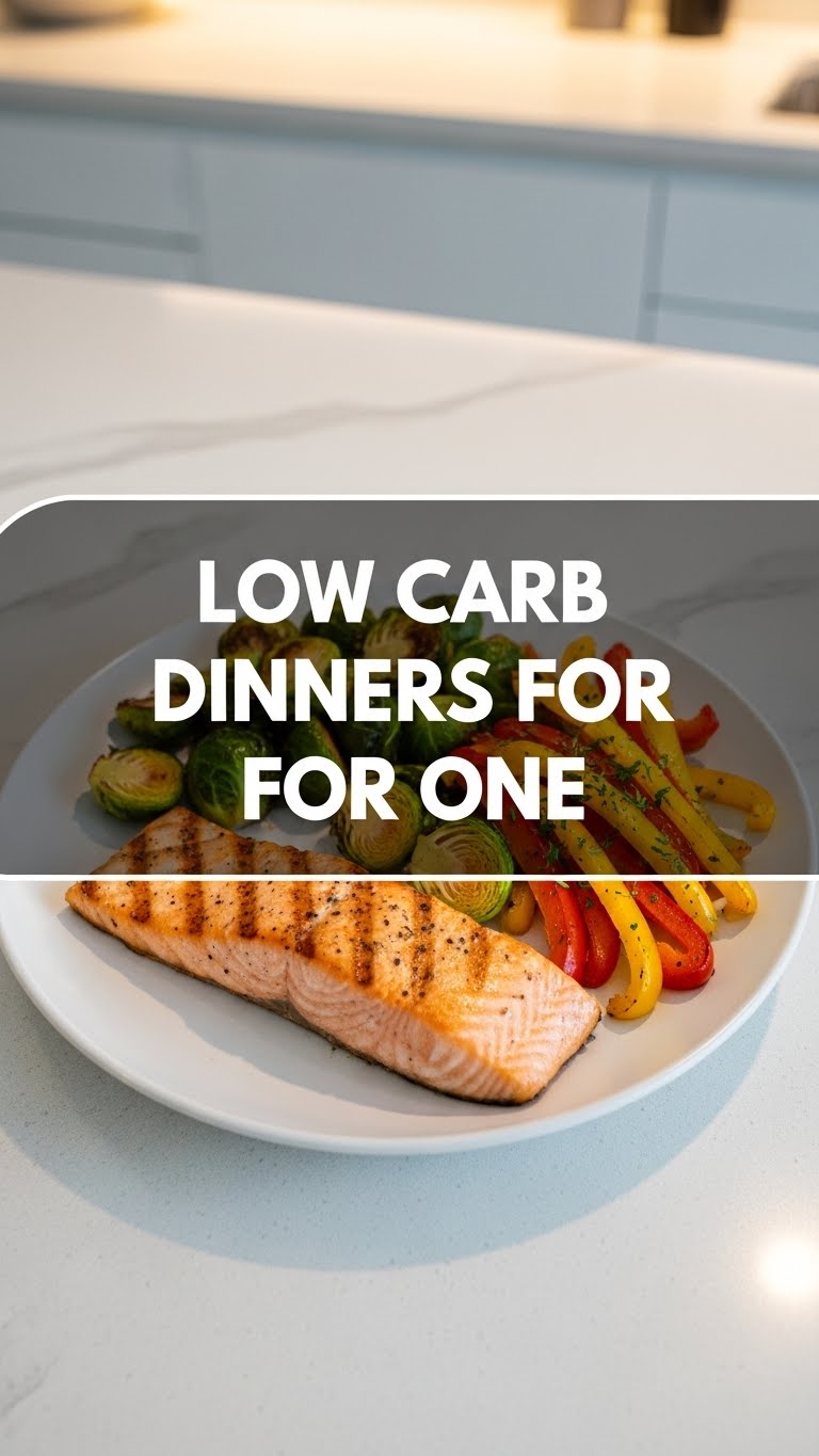 Low Carb Dinners For One