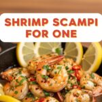 Shrimp Scampi For One