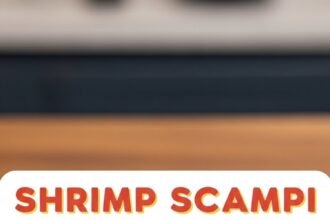 Shrimp Scampi For One