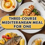 Three-Course Mediterranean Meal For One