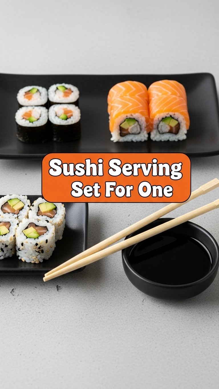 Sushi Serving Set For One