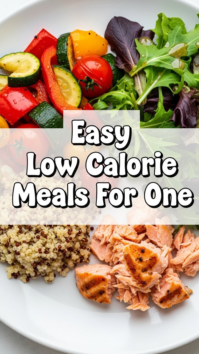 Easy Low Calorie Meals For One