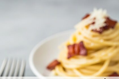 Spaghetti Carbonara For One