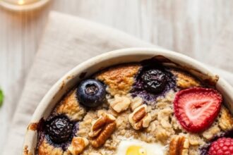 How To Make Baked Oatmeal For One