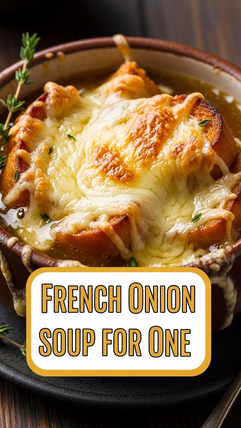 French Onion Soup For One