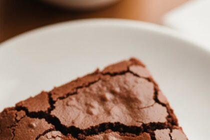 Fudgy Brownie For One