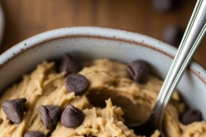 How To Make Edible Cookie Dough For One