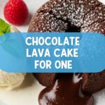 Chocolate Lava Cake For One
