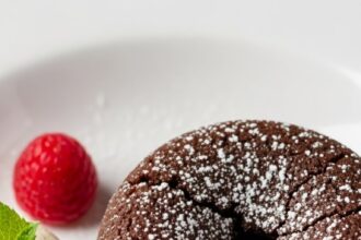 Chocolate Lava Cake For One