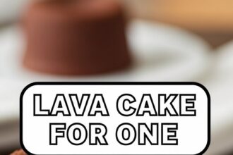 Lava Cake For One