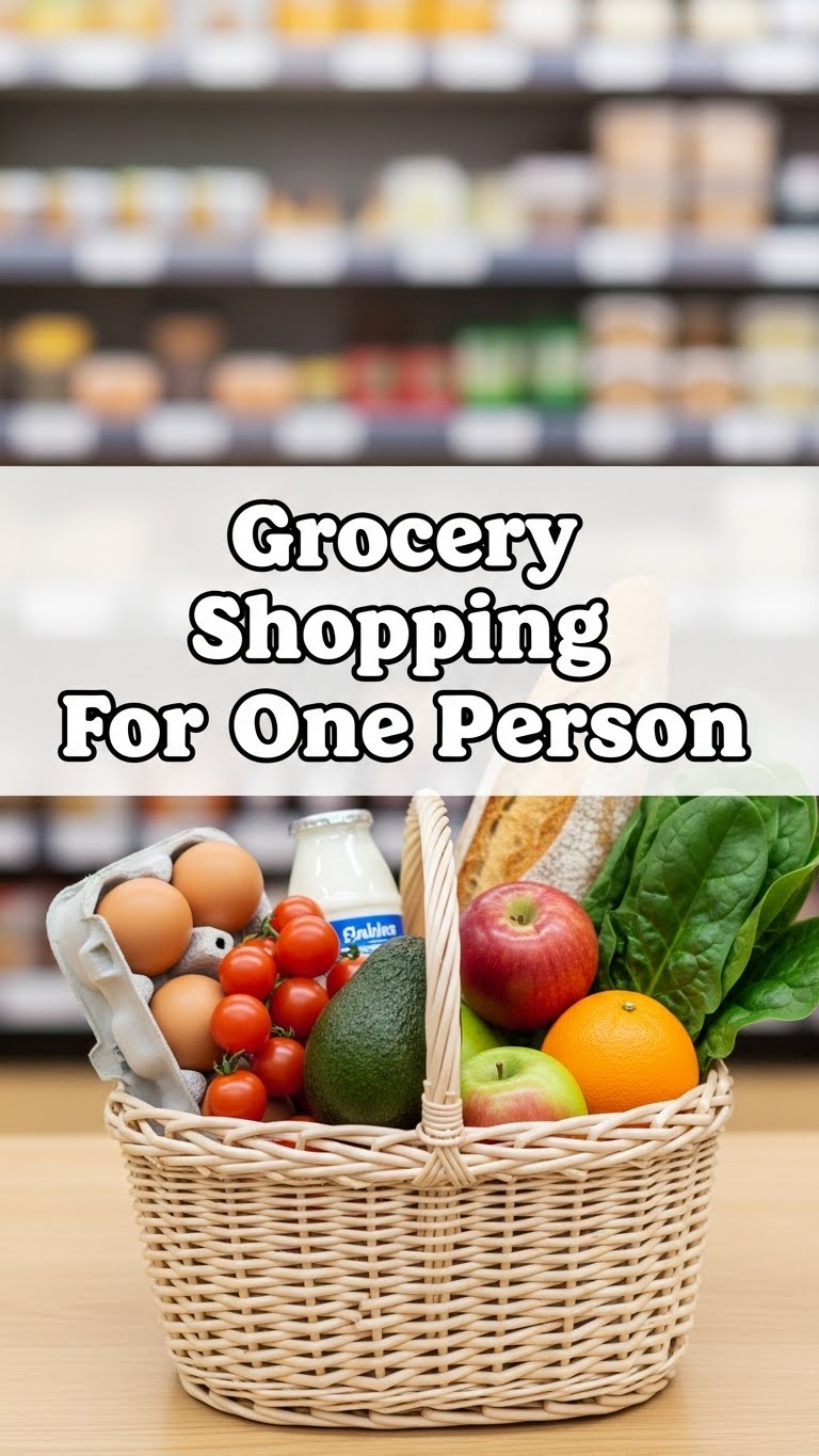 Grocery Shopping For One Person