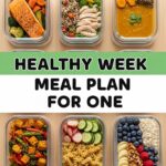 Healthy Week Meal Plan For One