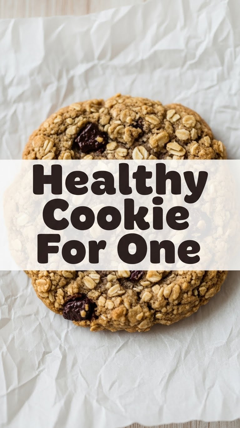 Healthy Cookie For One