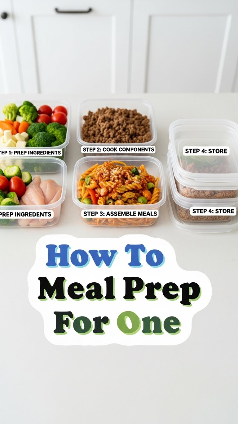 How To Meal Prep For One