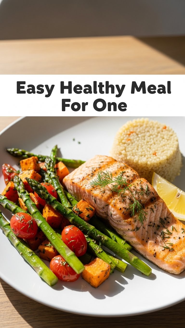 Easy Healthy Meal For One