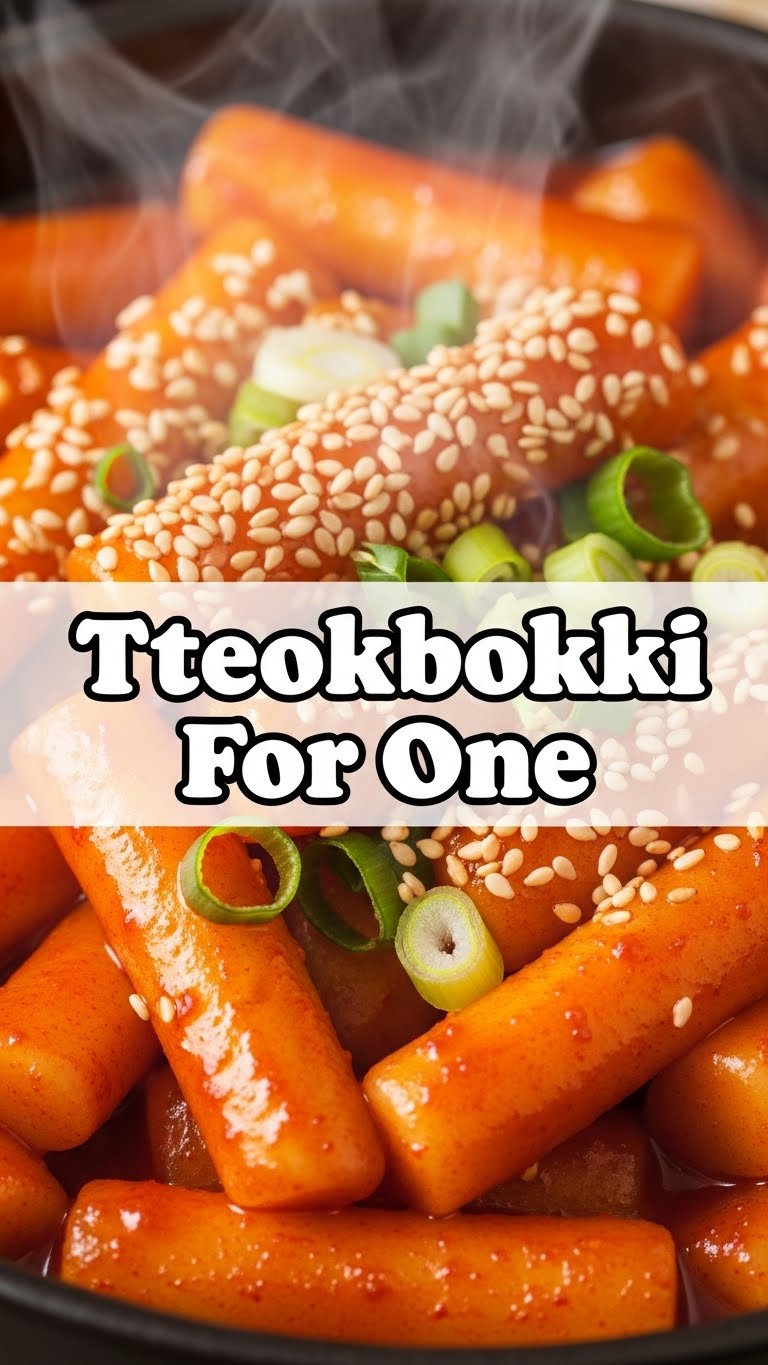 Tteokbokki For One