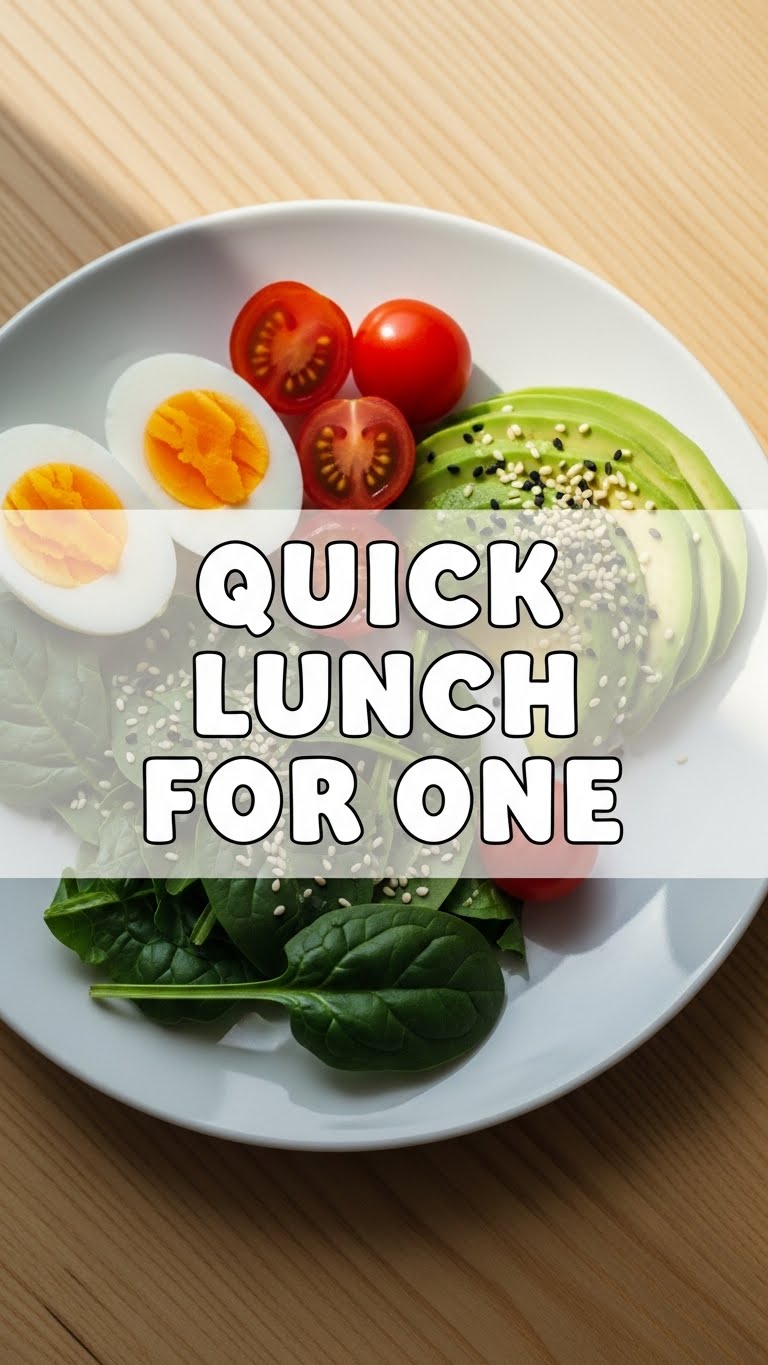 Quick Lunch For One