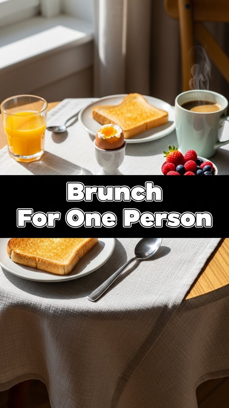 Brunch For One Person